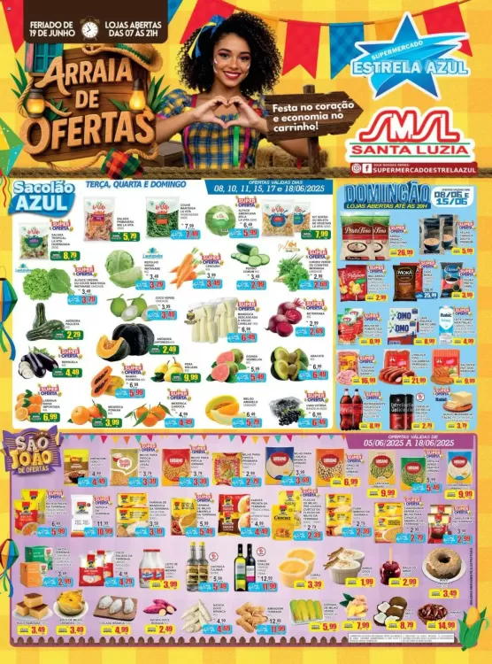 Catálogo Supermercado Estrela Azul (válido até 19-06)