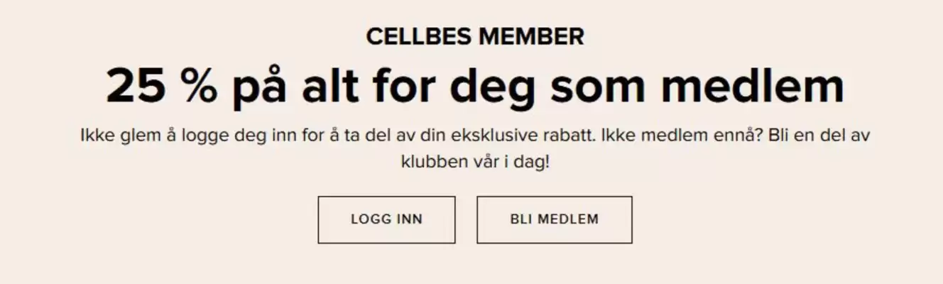 Cellbes Kundeavis (gyldig til 11-06)