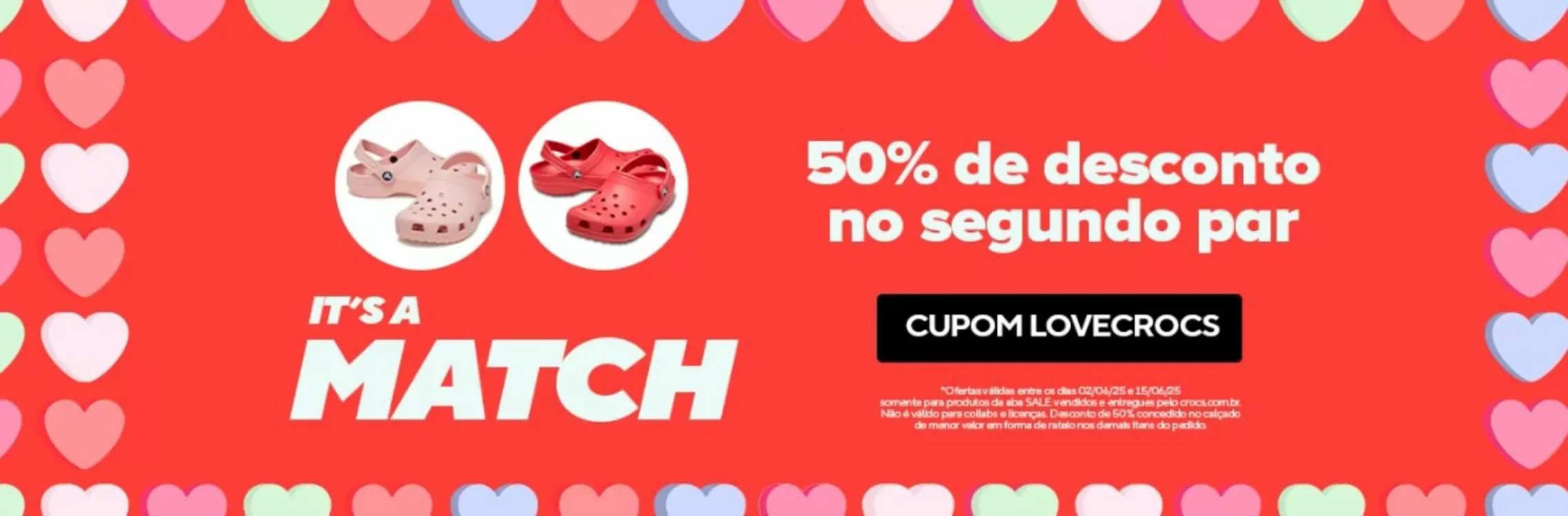 Catálogo Crocs (válido até 15-06)