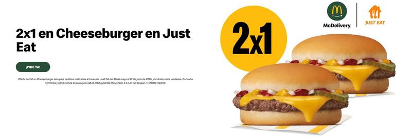 Folleto McDonald's Página 1