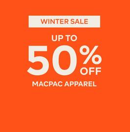 Macpac catalogue Page 1