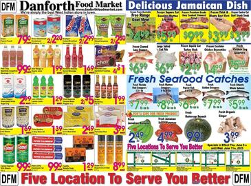 Danforth Food Market flyer week 23 Page 1