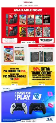 GameStop flyer (valid until 12-06)