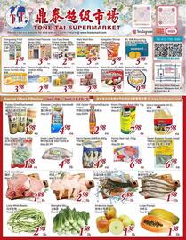 Tone Tai Supermarket flyer week 23 Page 1