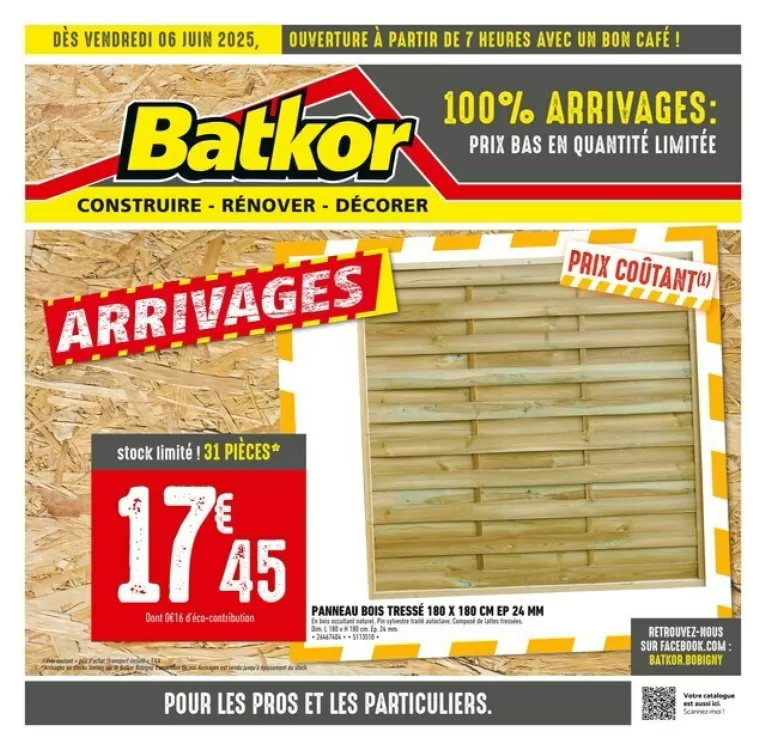 Catalogue Batkor (valable jusqu'au 19-06)