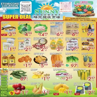 Sunny Food Mart flyer (valid until 12-06)