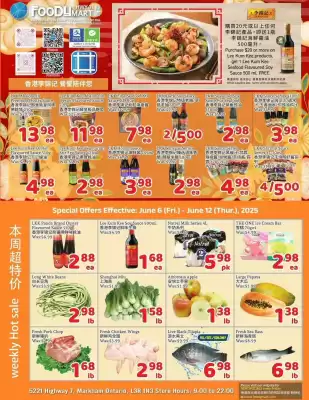 Foody Mart flyer (valid until 12-06)