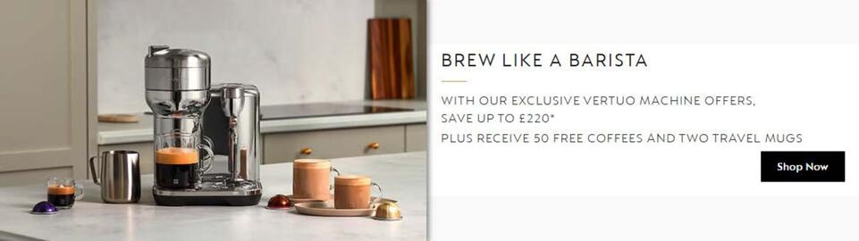 Nespresso leaflet Page 1