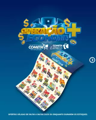 Catálogo Cometa Supermercados (válido até 8-06)