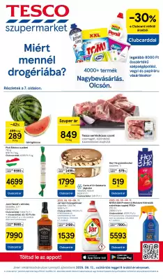Tesco akciós újság