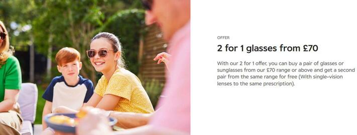 Specsavers leaflet Page 1
