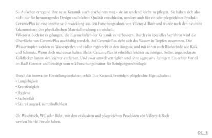 Villeroy & Boch Flugblatt Seite 5