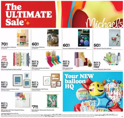 Michaels Weekly Ad (valid until 15-06)