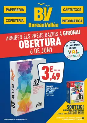 Folleto Bureau Vallée (válido hasta el 6-07)