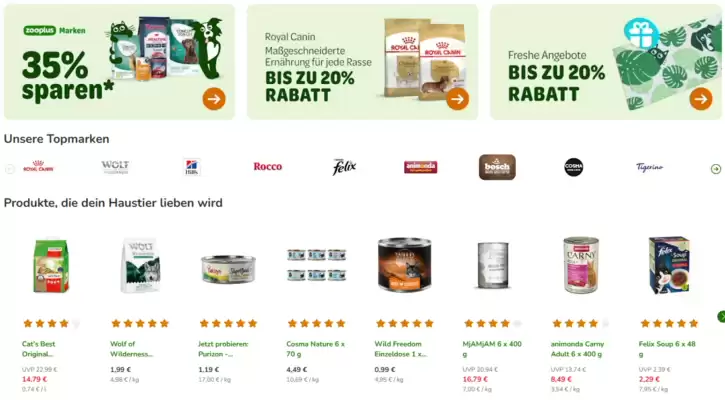 Zooplus Flugblatt (gültig bis 16-06)