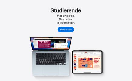 Apple Flugblatt Seite 6