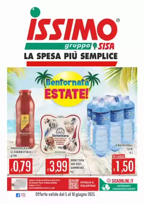 Volantino Issimo supermercado (valido fino al 18-06)