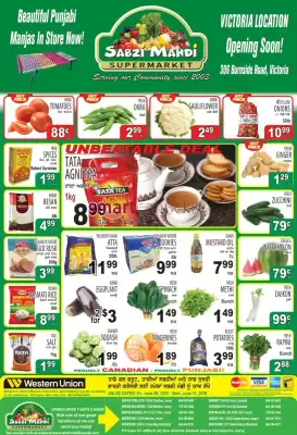 Sabzi Mandi Supermarket flyer (valid until 19-06)