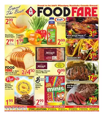 Food Fare flyer (valid until 19-06)