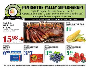 Pemberton Valley Supermarket flyer Page 1