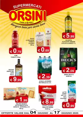 Volantino Orsini Market (valido fino al 17-06)