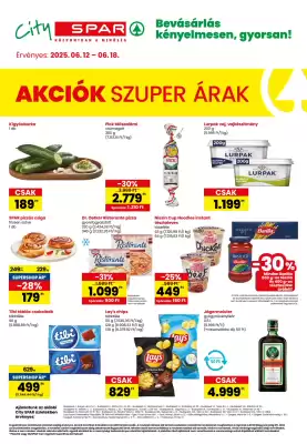 Spar akciós újság (érvényes eddig: 18-06)