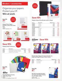 Staples flyer Page 15