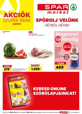 Spar Market akciós újság
