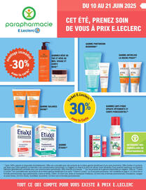 Catalogue E.Leclerc Parapharmacie page 1