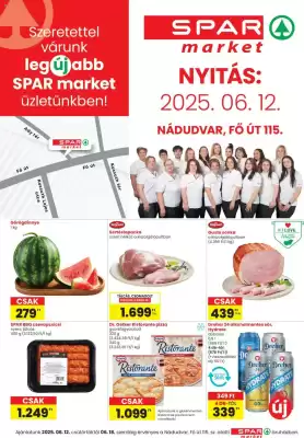 Spar Market akciós újság