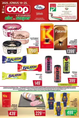 Coop akciós újság (érvényes eddig: 25-06)