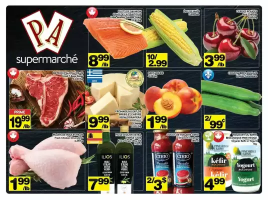 Supermarché PA flyer (valid until 13-06)