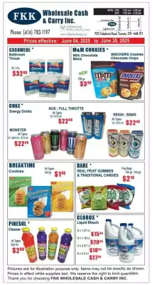 FKK Wholesale Cash & Carry flyer (valid until 12-06)