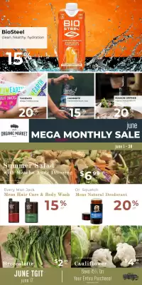 Dad's Organic Market flyer (valid until 12-06)