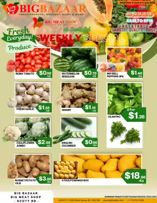 Big Bazaar Canada flyer (valid until 11-06)