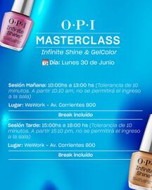 Catálogo Opi Esmaltes Página 1