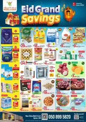 Mark & Save catalogue (valid until 11-06)