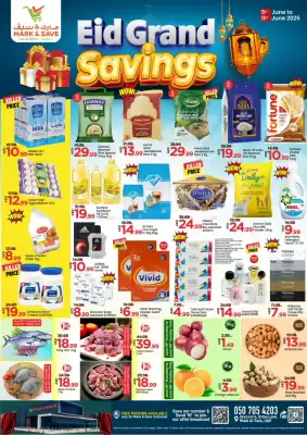 Mark & Save catalogue (valid until 11-06)