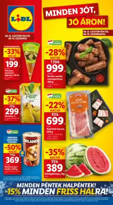 Lidl akciós újság