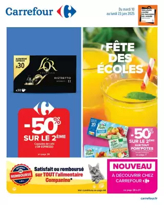 Catalogue Cora x Carrefour (valable jusqu'au 23-06)