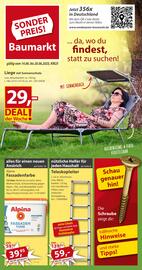 Sonderpreis Baumarkt Prospekt woche 24 Seite 1
