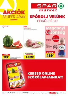 Spar akciós újság