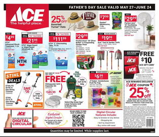 Ace Hardware Weekly Ad Page 1
