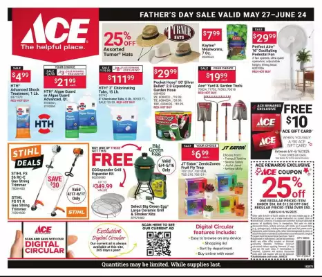 Ace Hardware Weekly Ad (valid until 24-06)