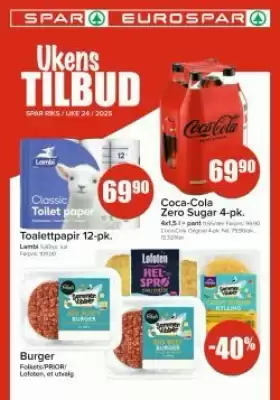 Spar Kundeavis (gyldig til 14-06)