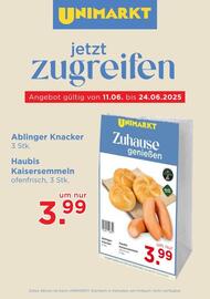Unimarkt Flugblatt Seite 1