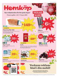 Hemköp reklamblad vecka 24 Sida 1