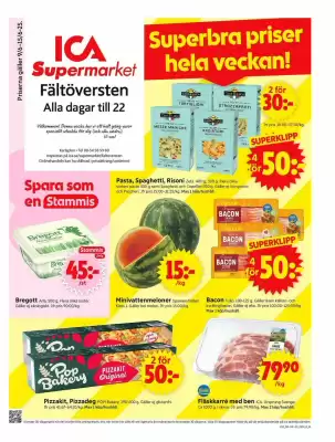 ICA Supermarket reklamblad