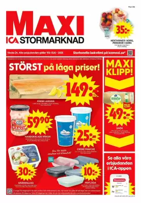 ICA Maxi reklamblad