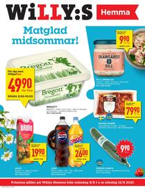 Willys Hemma reklamblad vecka 24 Sida 1